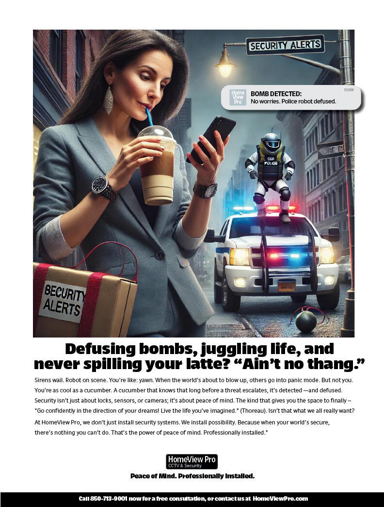 HomeView Security &quot;Ain&#39;t no thang&quot; Ad